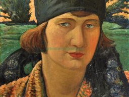 Петро Обаль (1900–1987) «Портрет дружини» - artmuseum.org.ua